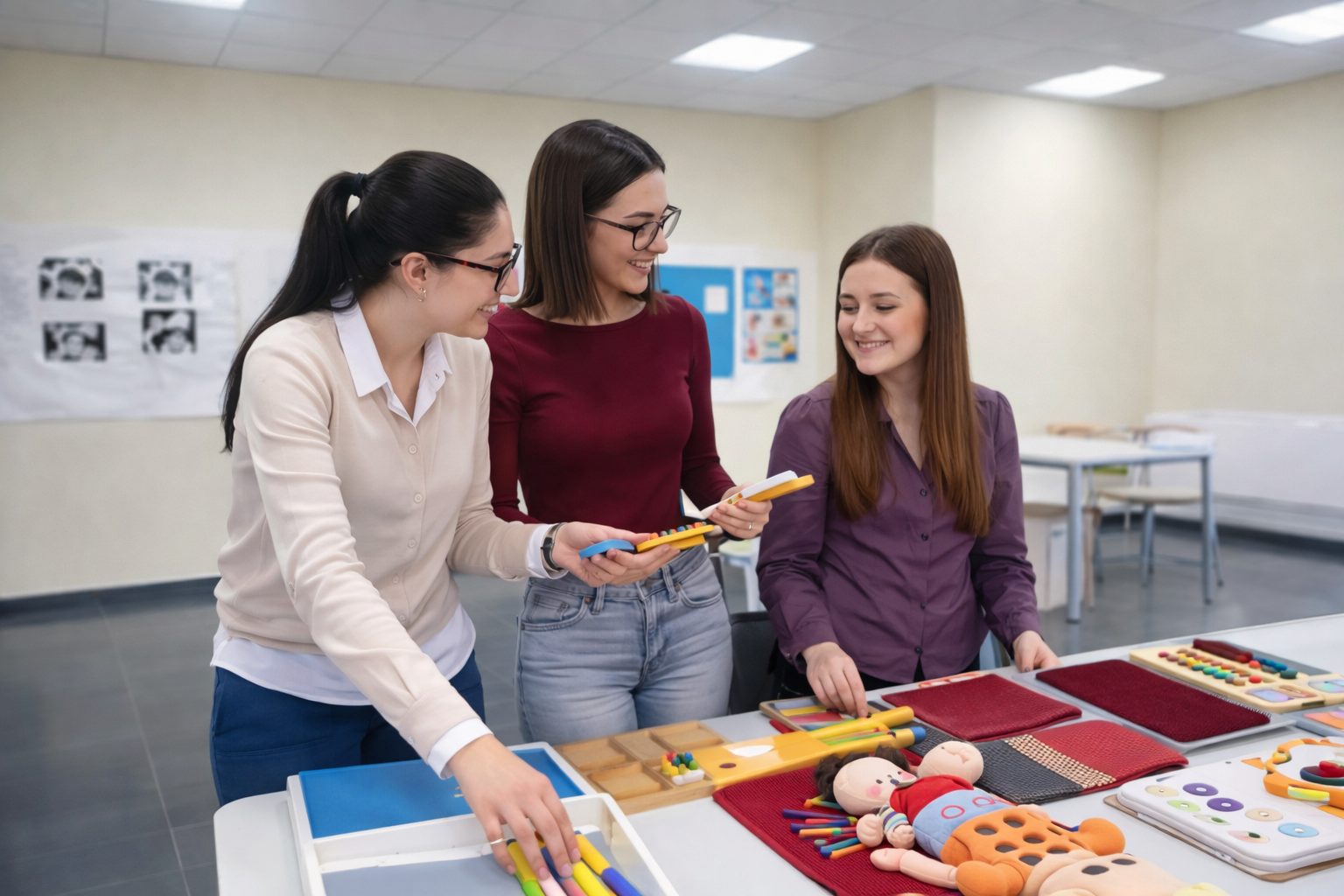 Alumnas de integración social